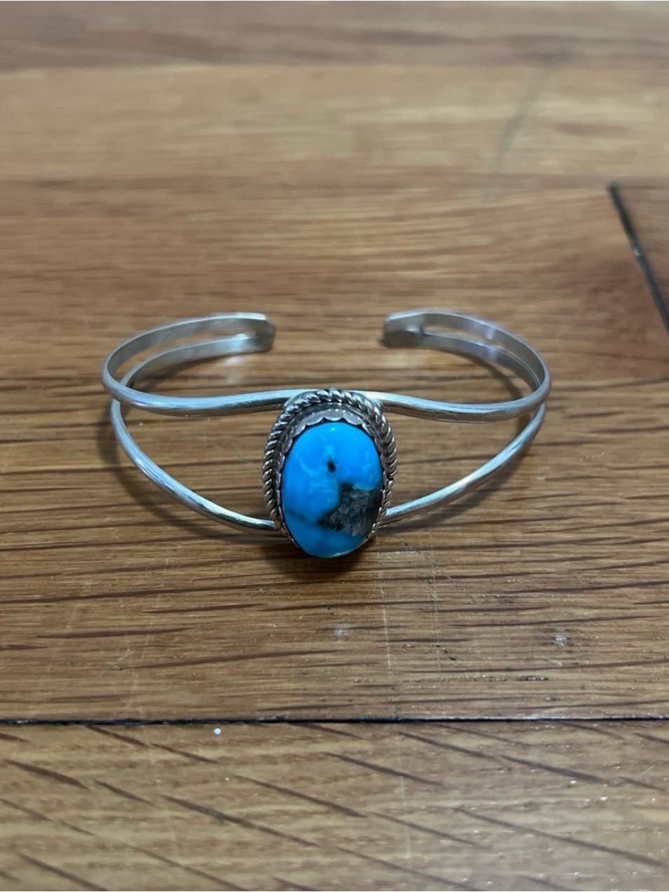 Navajo Turquoise & Sterling Silver Bracelet